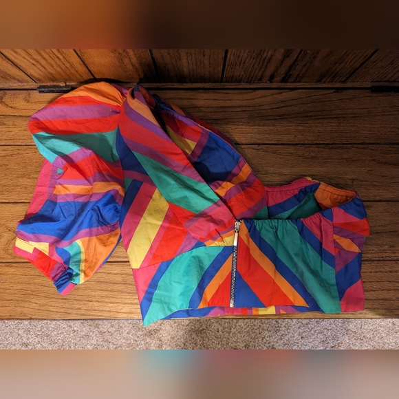 Farm Rio One Shoulder Top XS - Picture 4 of 4